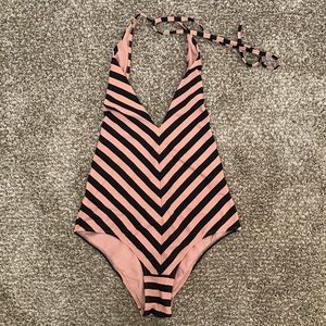 Halterneck One Piece Swimsuit